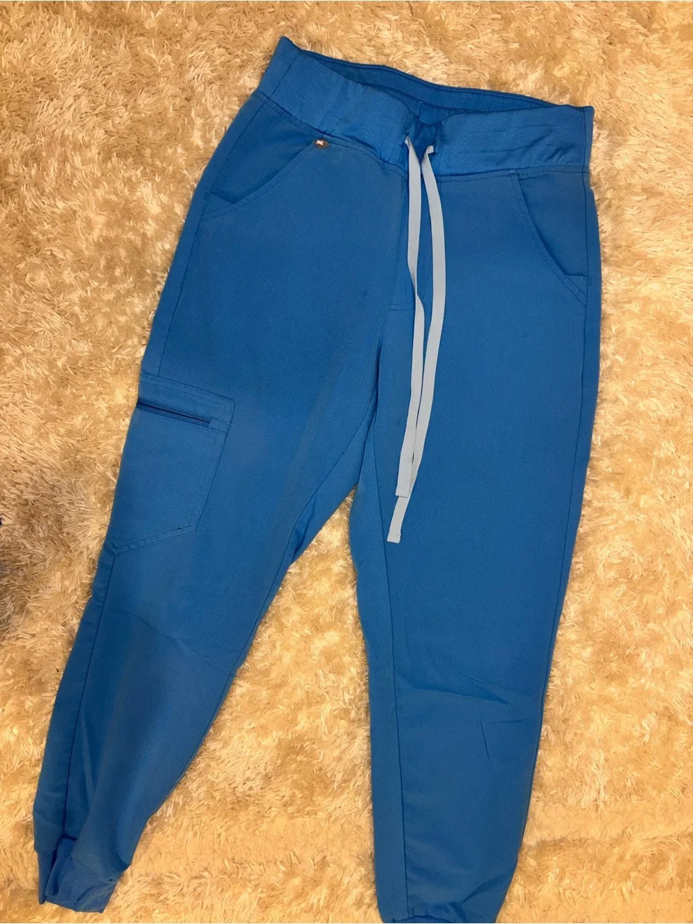 FIGS scrubs set - limited edition technical collection blue color